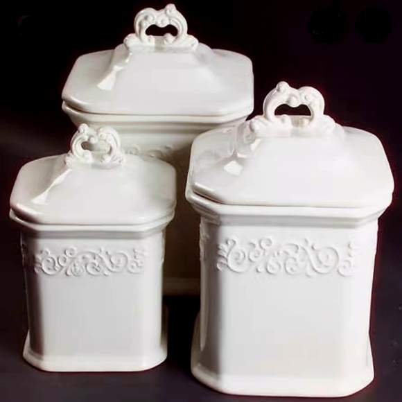 jcpenney Kitchen Ceramic Canister Set Poshmark
